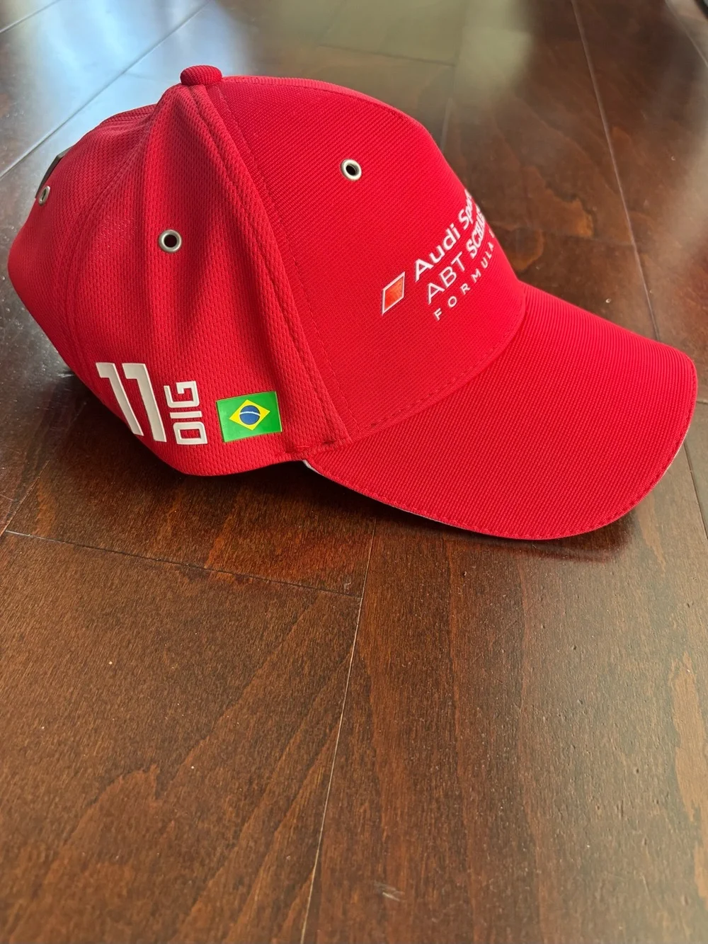Audi Sport ABT Schaeffler Formula E Team Hat, Red, Adjustable Back, NWOT